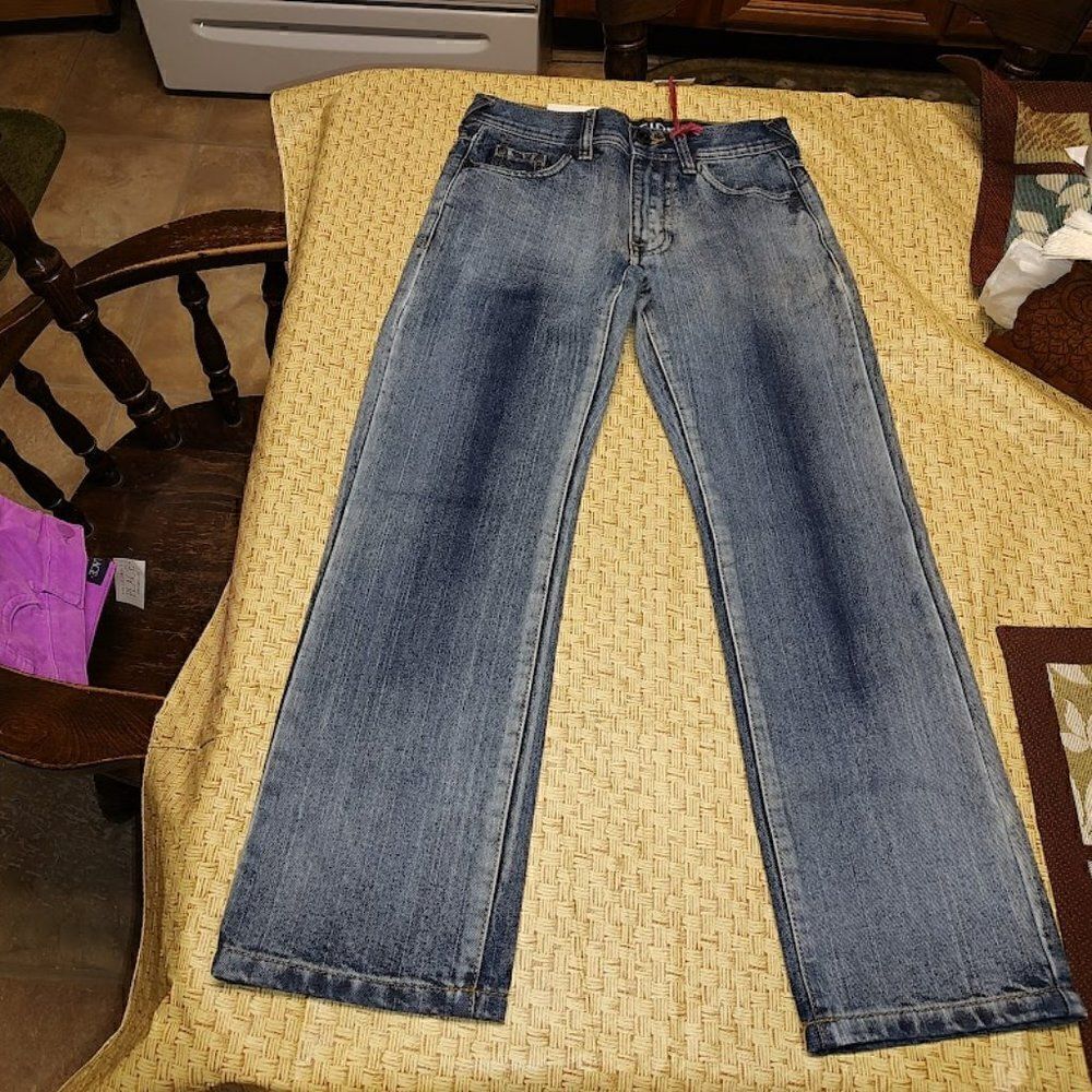 New Ring Of Fire Straight Leg Jeans Size Girl's 8